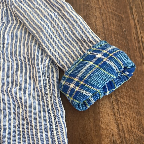Striped Button Up - Picture 2 of 3